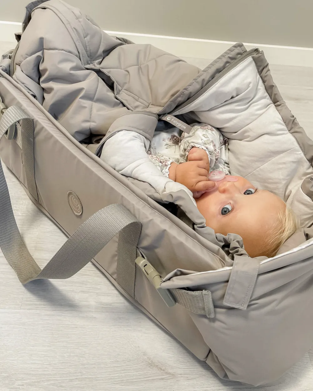 Easygrow Mysig kørepose - Sand- Køreposer