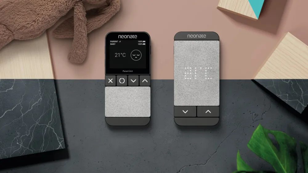 Neonate N65 babyalarm - light grey- Babyalarmer