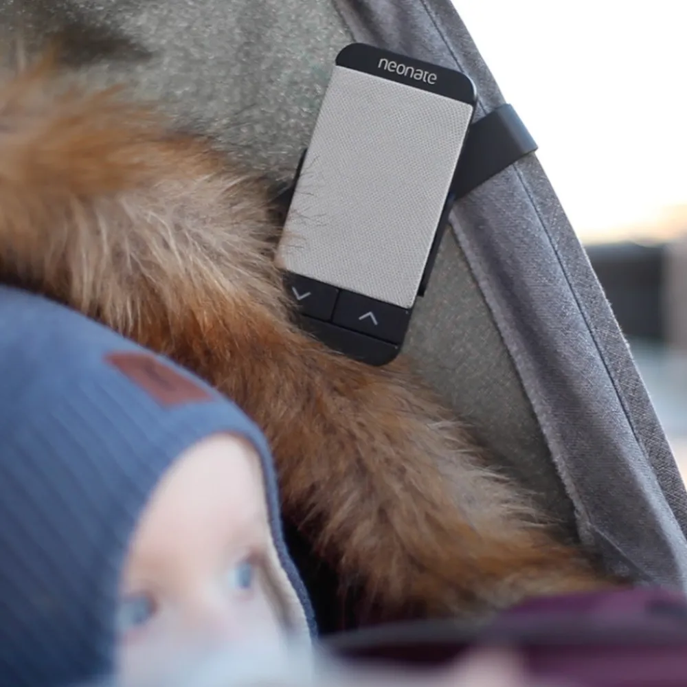 Neonate N65 babyalarm - light grey- Babyalarmer