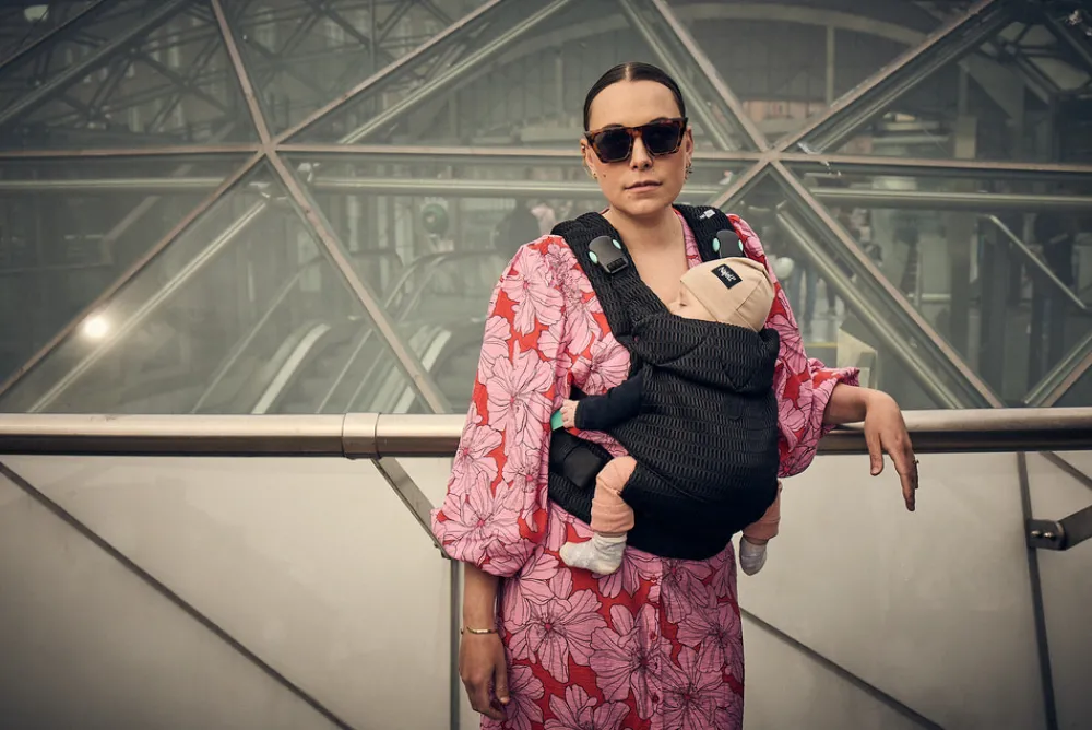 Najell Rise - Jet Black- Bæreseler & Vikler