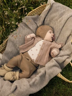 Lil' Atelier Nalu Uld Langærmet Body - Turtledove- Uldbodyer