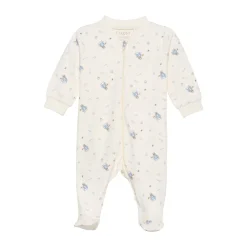 Fixoni Natdragt med lynlås og fod - Ashley Blue- Natdragter|Heldragter M. Fod