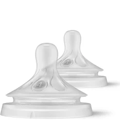 Philips Avent Natural Response 2 pk. flaskesut 3m+ (Flow 4)- Sutteflasker