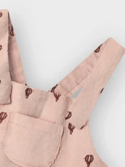 Lil' Atelier Nelly Cord Skirtall - Cameo Rose- Kjoler