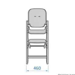 Maxi-Cosi Nesta højstol - Hvid-Børn Højstole Uden Tilbehør