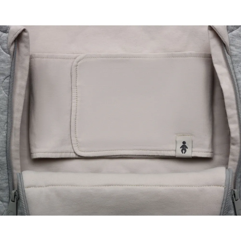 Bugaboo Newborn inlay - light grey melange- Køreposer