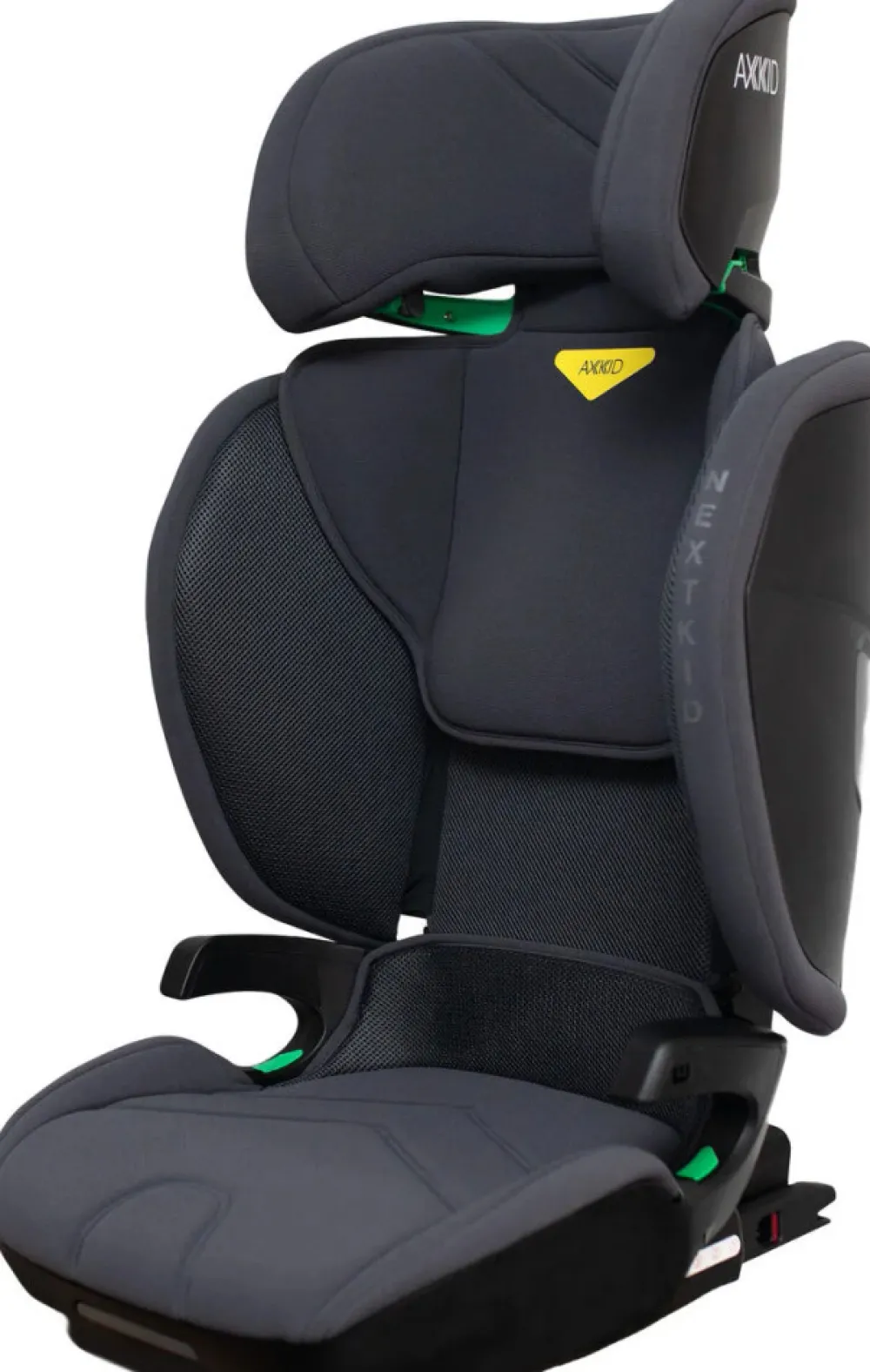 AXKID Nextkid - Granite Melange- Autostole 100-150 Cm (4-12 År)