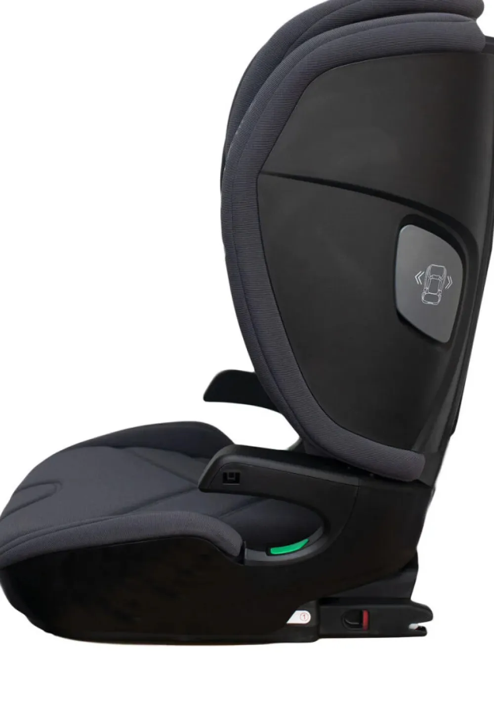 AXKID Nextkid - Granite Melange- Autostole 100-150 Cm (4-12 År)