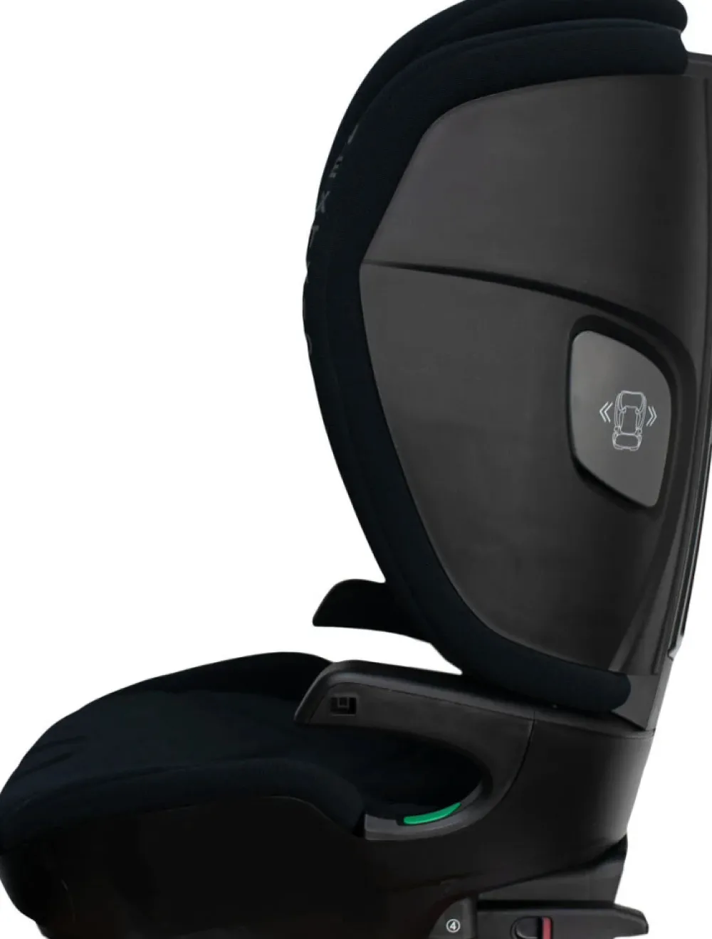 AXKID Nextkid - Shell Black- Autostole 100-150 Cm (4-12 År)