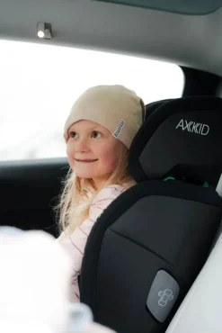 AXKID Nextkid - Shell Black- Autostole 100-150 Cm (4-12 År)