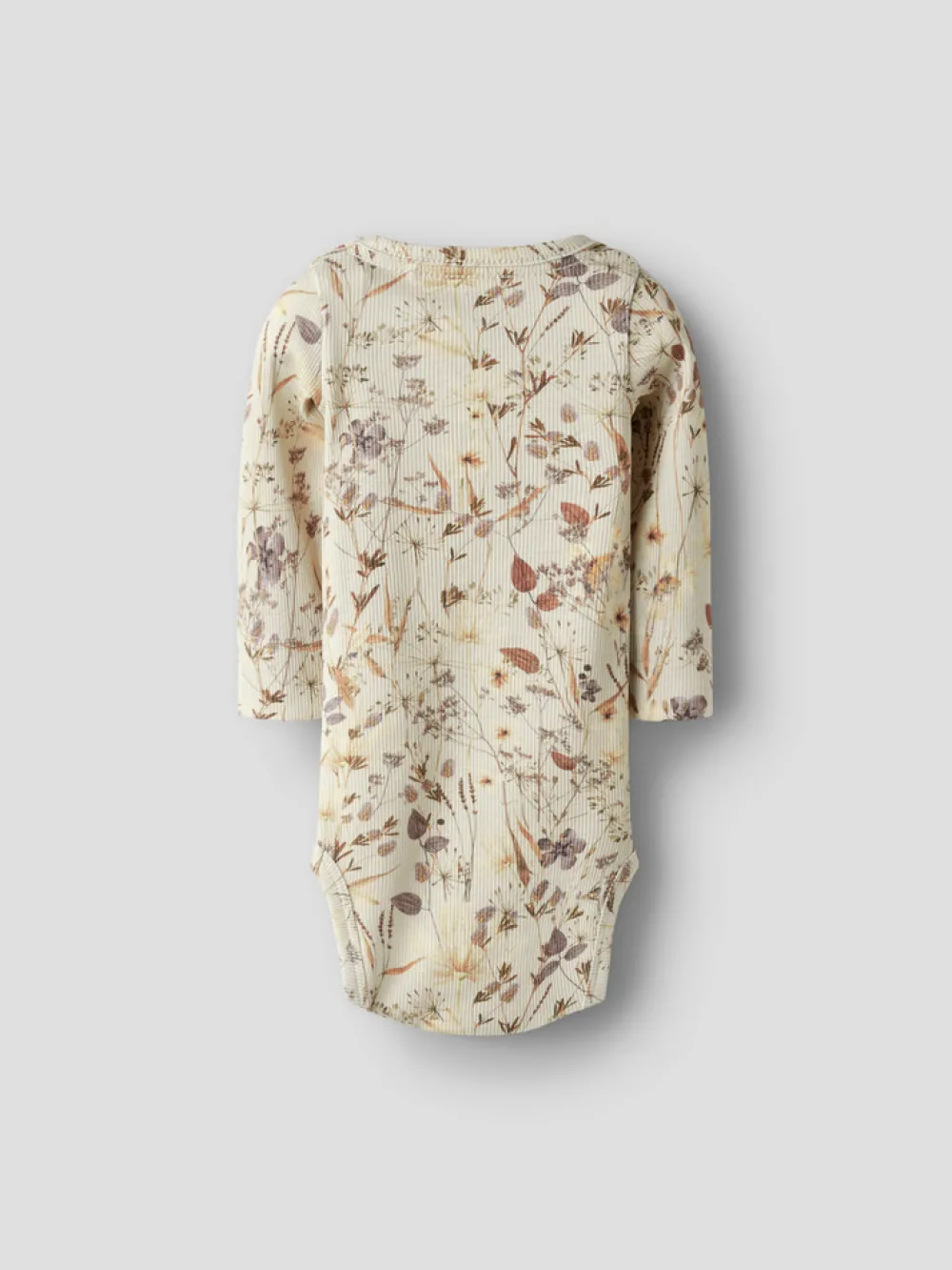 NAME IT Niara Langærmet Body - OATMEAL- Bodystocking Langærmet