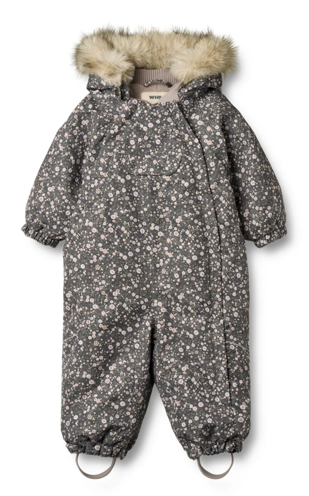 Wheat Nickie Flyverdragt - Black sea open flowers- Flyverdragter