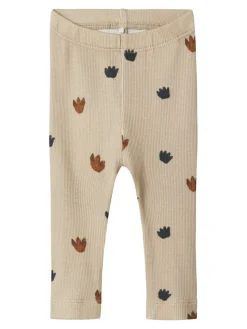 NAME IT Ninokab Leggings - Island Fossil- Leggings