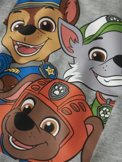 NAME IT Nitin Paw Patrol Trøje - Grey Melange- Licens|Cardigans, Veste & Trøjer