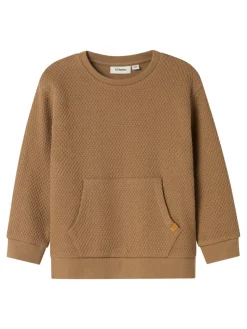 Lil' Atelier Noello Sweatshirt - Sepia Tint- Cardigans, Veste & Trøjer