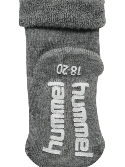 hummel Non Slip Sokker - Grey Melange- Skridsikre Strømper