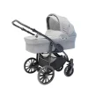 BASSON Nordic Lite - gray- Barnevogne Med Langt Liggemål