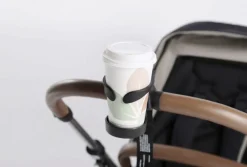 BASSON / Scandia Nordic Lux inkl. regnslag og kopholder - Grey melange- Barnevognspakker