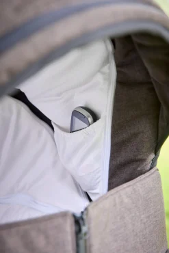 Odder North - dark brown- Barnevogne Med Langt Liggemål