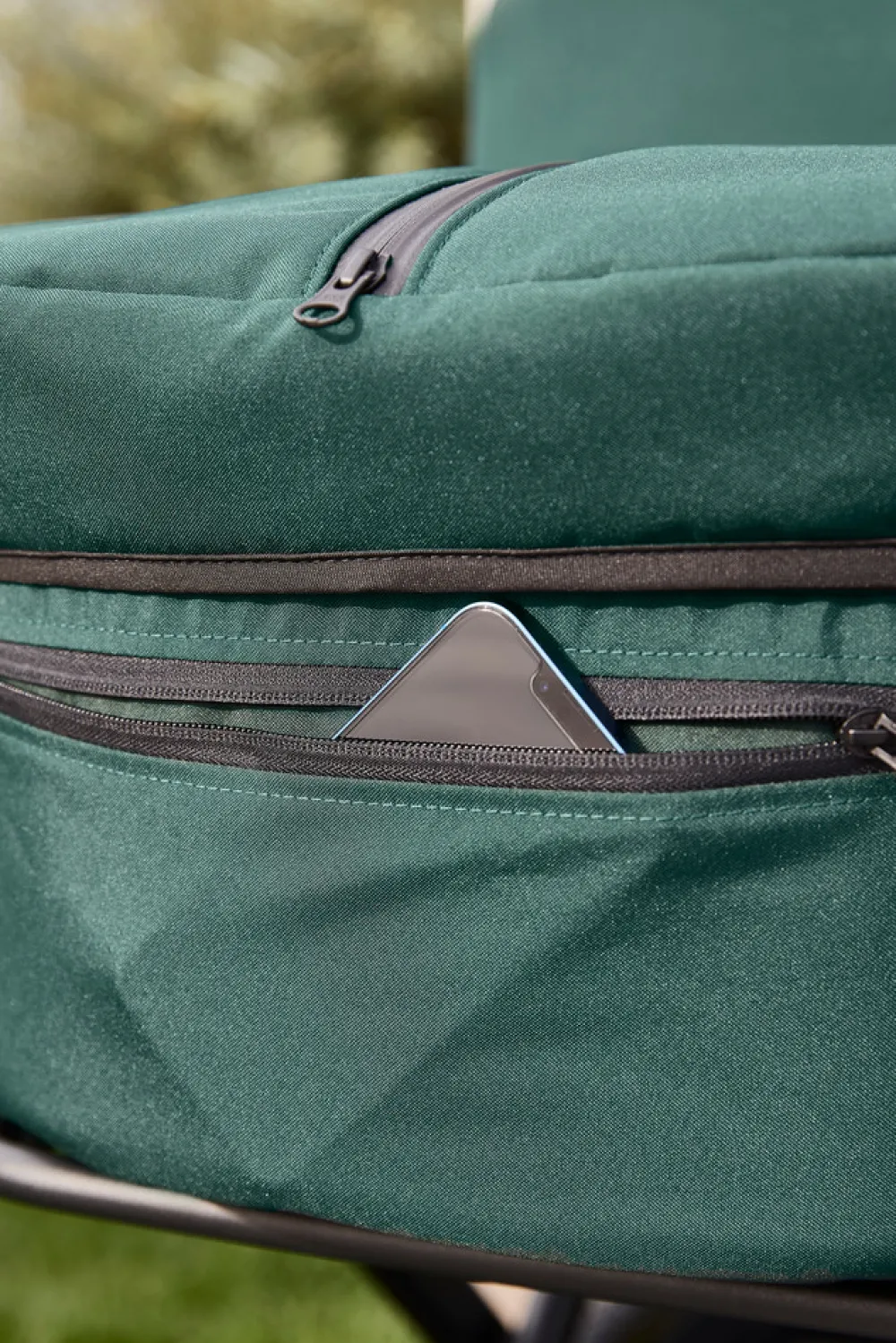 Odder North - sea green- Barnevogne Med Langt Liggemål