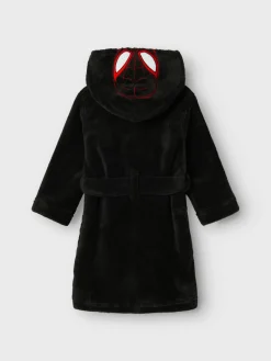 NAME IT Nothello Spiderman badekåbe - Black 98-Børn Badekåber & Håndklæder|Licens