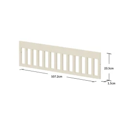 FLEXA Nova sengehest til Tremmeseng, cream-Børn Sengeheste