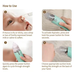 Haakaa Næseaspirator- Plejeartikler Til Baby