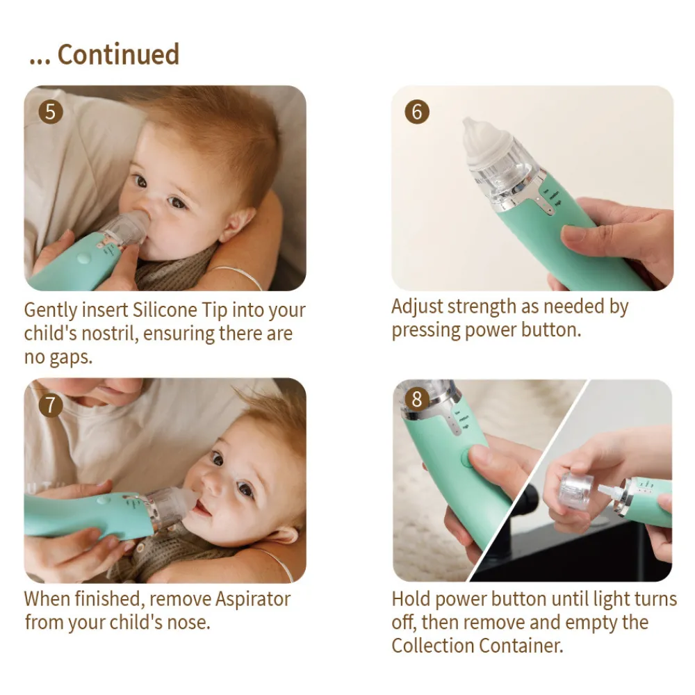 Haakaa Næseaspirator- Plejeartikler Til Baby