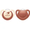 NUK Sut - for Nature Silicone S2 rød 2-pak- Sutter