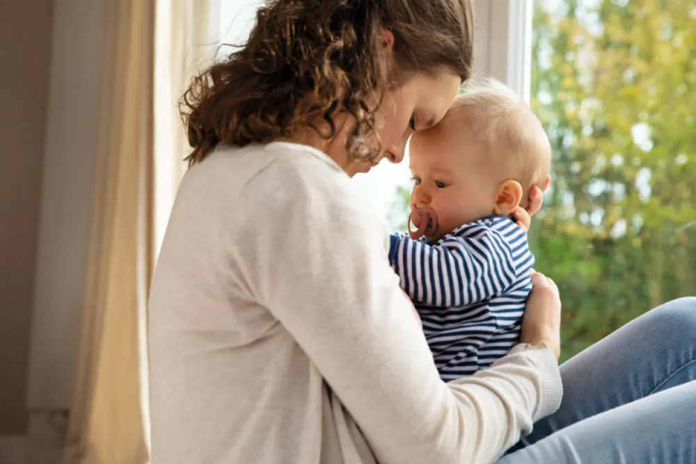 NUK Sut - for Nature Silicone S2 rød 2-pak- Sutter