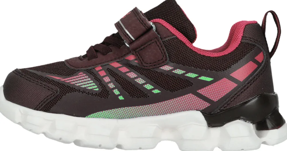 ZIG ZAG Nunsta Sneakers m. Lys - Fiery red- Sneakers Med Lys