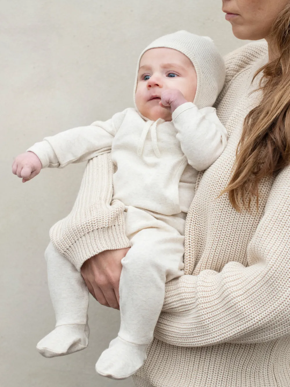 Serendipity Organics Nyfødt Slå-om Body - SHELL- Bodystocking M. Skrålukning|Bodystocking Langærmet