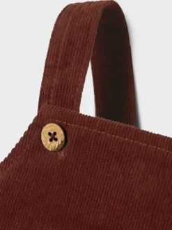 Lil' Atelier Obert Cord Smækbukser - Hot Chocolate- Smækbukser & Buksedragter