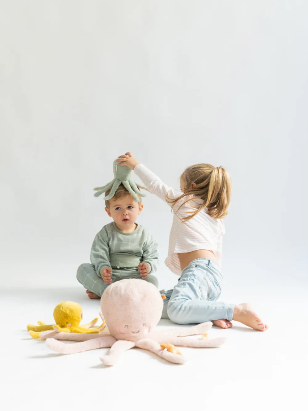 SARO Ocean Life stor Multi-aktivitets plys - Pink- Bamser