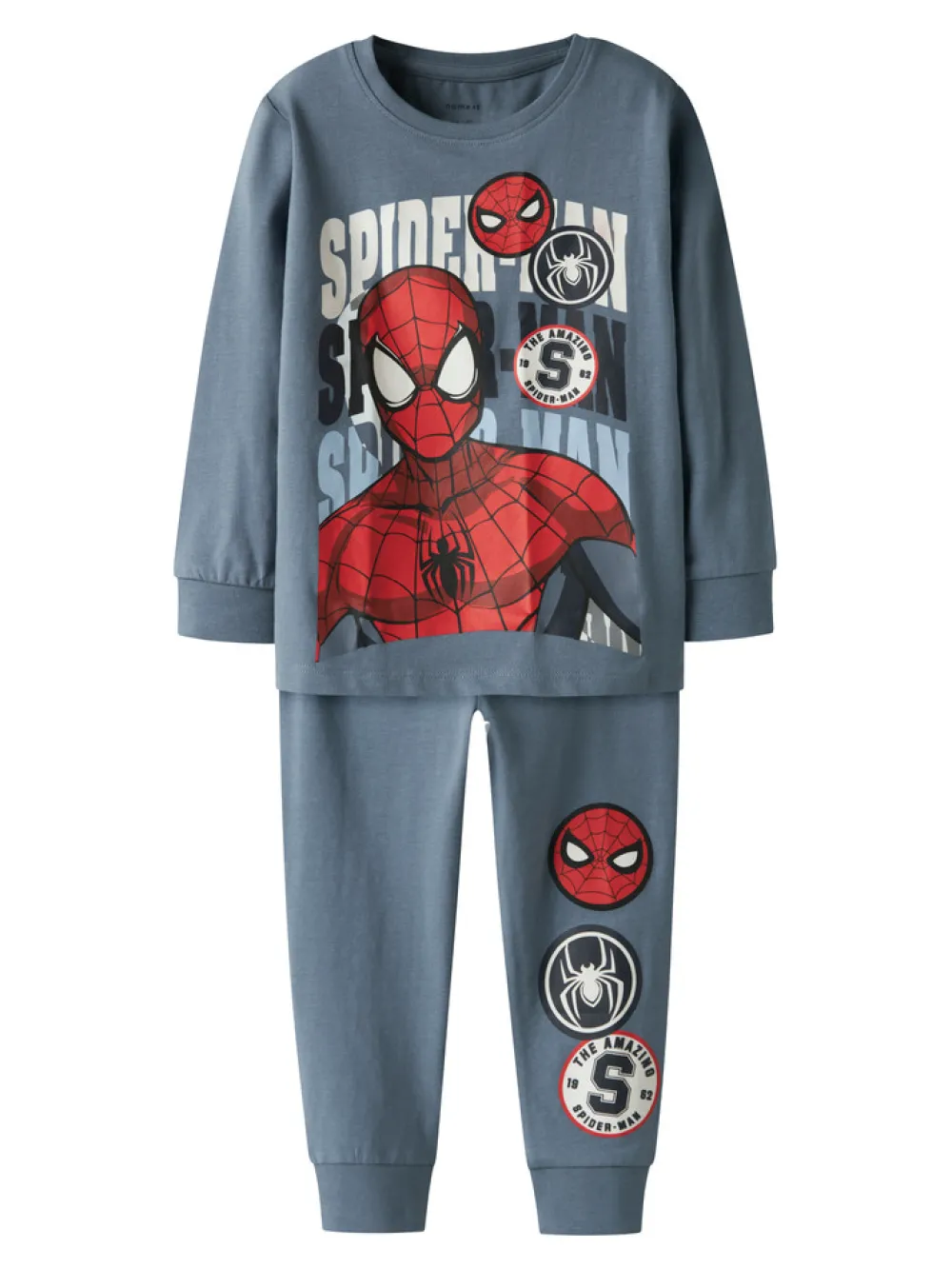 NAME IT Octi Spiderman Nattøj Sæt - Flint Stone- Licens|Nattøj & Natkjoler