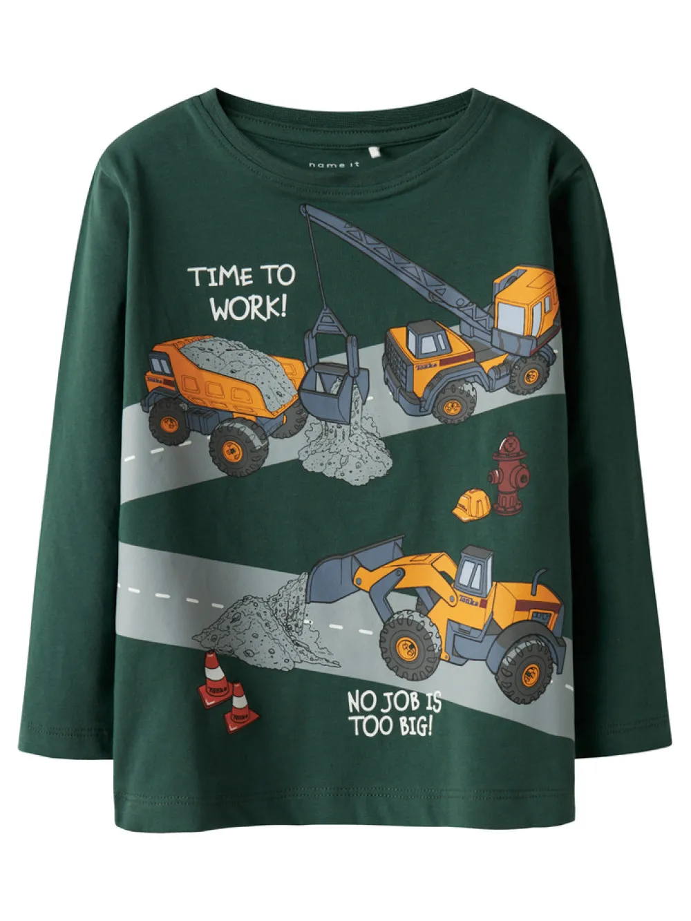 NAME IT Ofek Tonka Trøje - Bistro Green- Cardigans, Veste & Trøjer