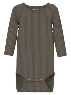 NAME IT Ofeyo Langærmet Body - Falcon- Bodystocking Langærmet