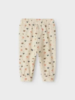 NAME IT Oforest Bukser - Peyote Melange- Bukser