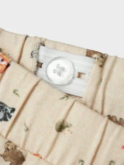 NAME IT Oforest Bukser - Peyote Melange- Bukser