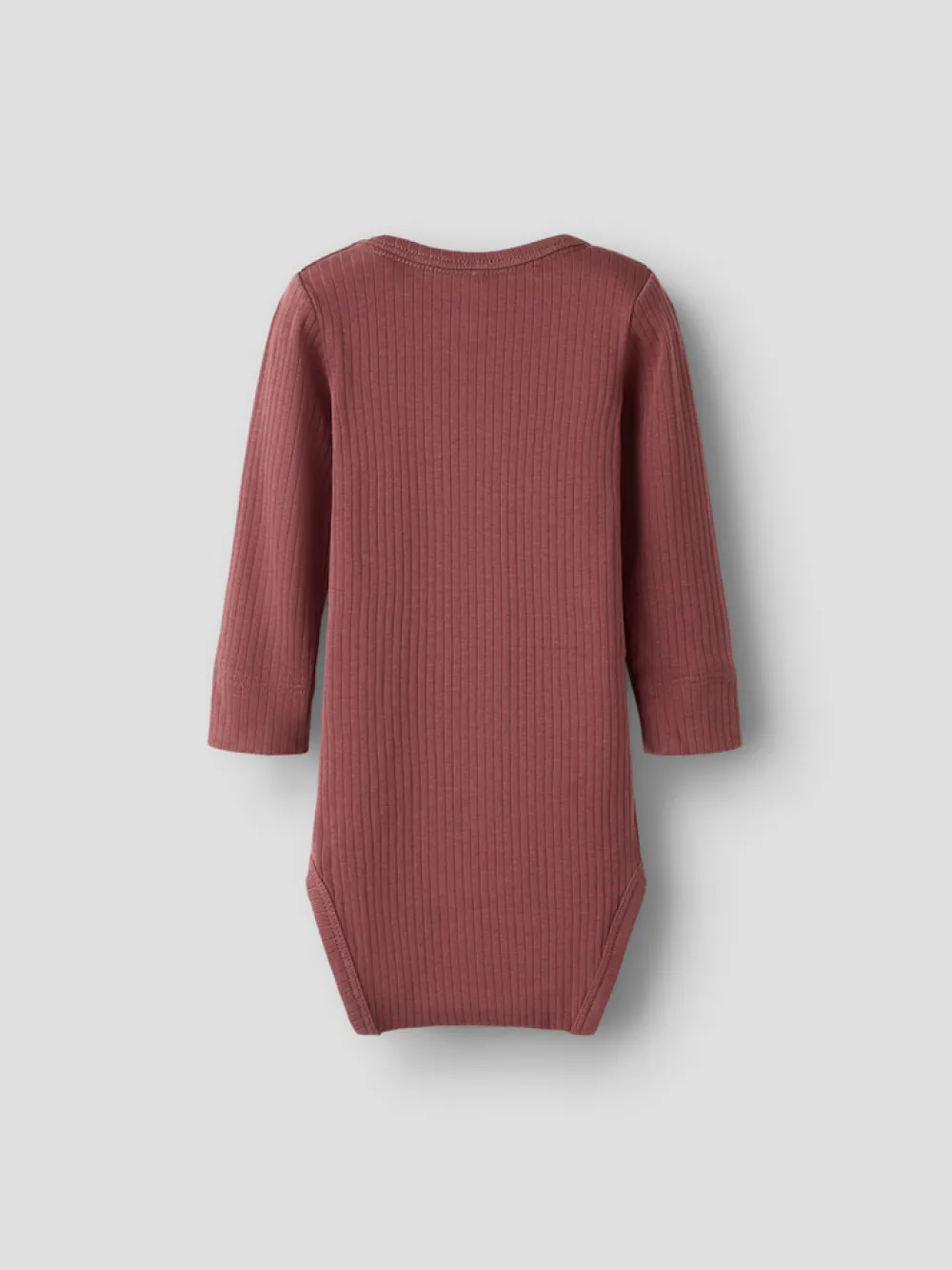 NAME IT Ofulla Langærmet Body - Rose Brown- Bodystocking Langærmet