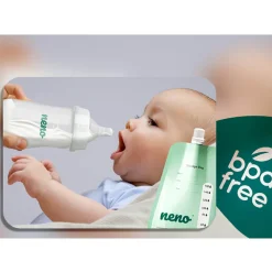 NENO Opbevaringsposer brystmælk 20 poser + adapter- Madopbevaring|Brystpumper
