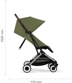 Cybex Orfeo - Almond Beige- Rejseklapvogne