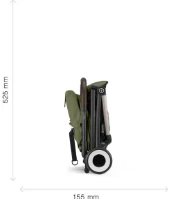 Cybex Orfeo - Moss Green- Rejseklapvogne