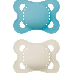 MAM Original 0-6m Silicone Unprinted Blue- Sutter