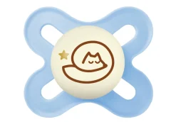 MAM Original Start Night Silk 0-2m 1pk Blue- Sutter