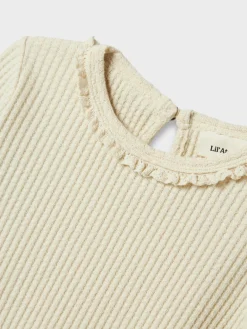 Lil' Atelier Osanne Bluse - Turtledove- Bluser