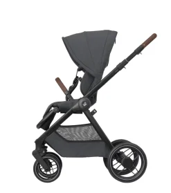Maxi-Cosi Oxford plus - twillic graphite- Kombivogne Med Flade Sæder
