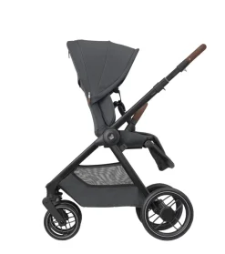Maxi-Cosi Oxford plus - twillic graphite- Kombivogne Med Flade Sæder