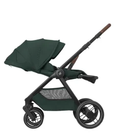 Maxi-Cosi Oxford plus - twillic green- Kombivogne Med Flade Sæder