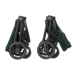 Maxi-Cosi Oxford plus - twillic green- Kombivogne Med Flade Sæder